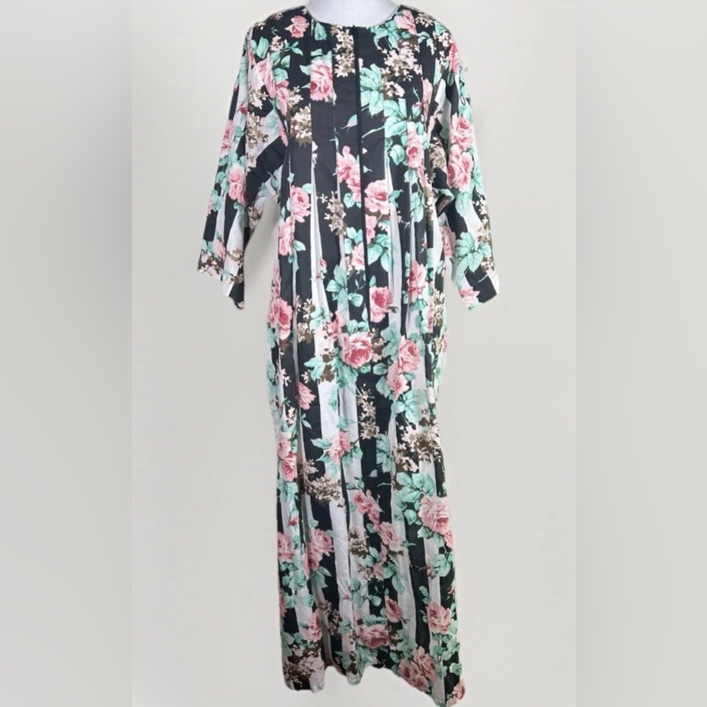 Vintage 1980's Anthony Richards Muumuu Lounge Dress